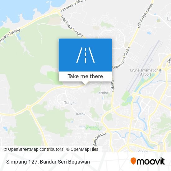 Simpang 127 map