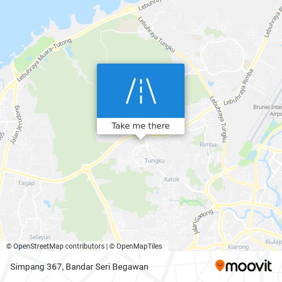 Simpang 367 map