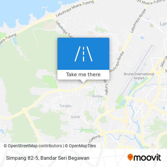 Simpang 82-5 map