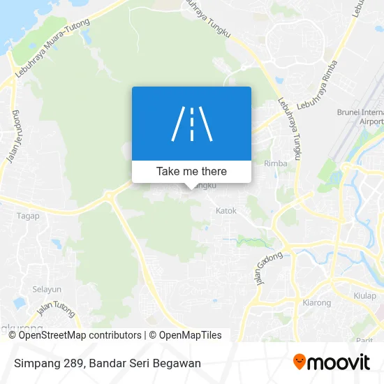Simpang 289 map