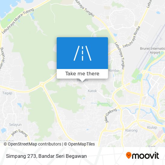 Simpang 273 map