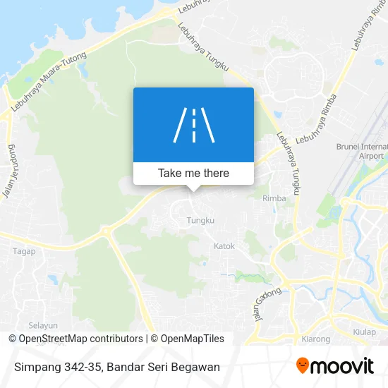 Simpang 342-35 map