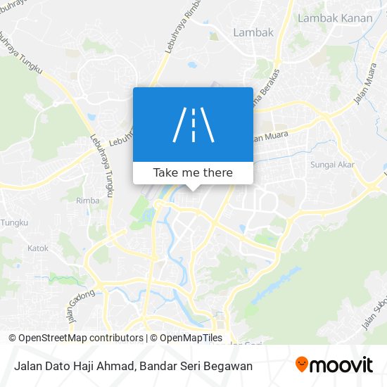 Jalan Dato Haji Ahmad map