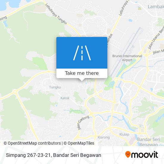 Simpang 267-23-21 map