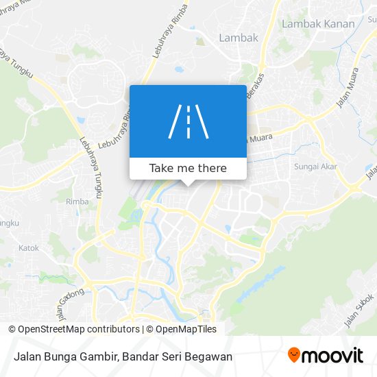 Jalan Bunga Gambir map