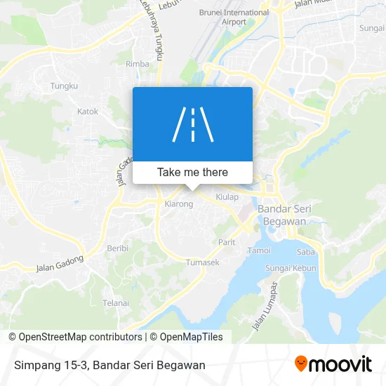 Simpang 15-3 map