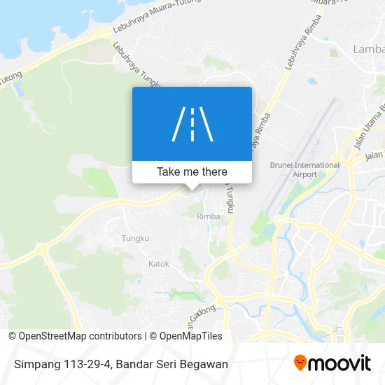 Simpang 113-29-4 map