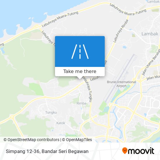 Simpang 12-36 map