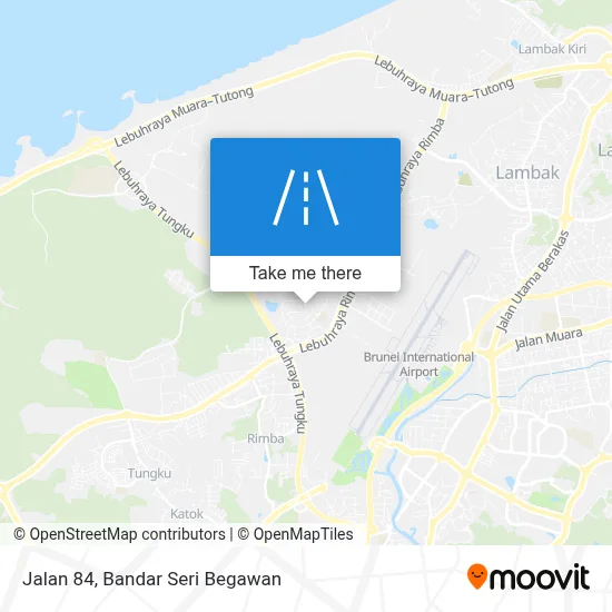 Jalan 84 map