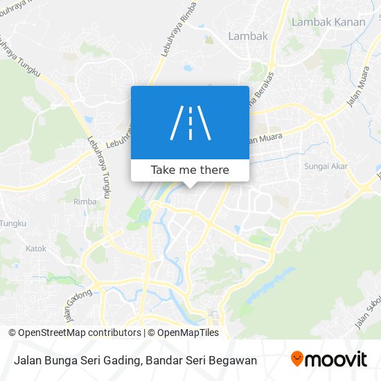 Jalan Bunga Seri Gading map