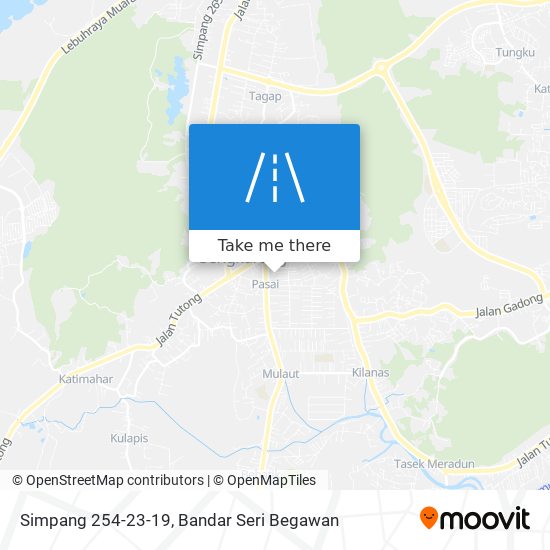 Simpang 254-23-19 map