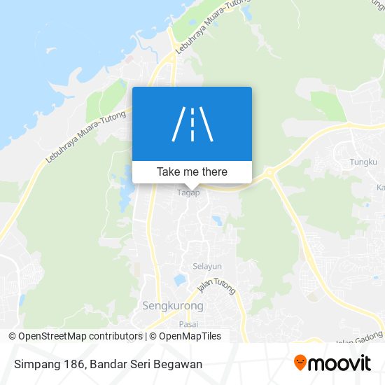 Simpang 186 map