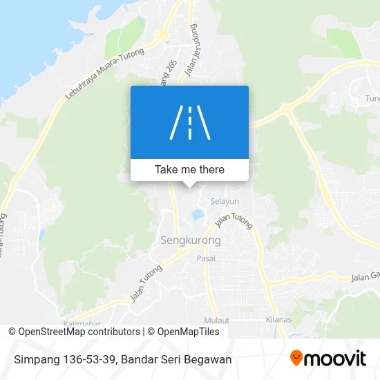 Simpang 136-53-39 map