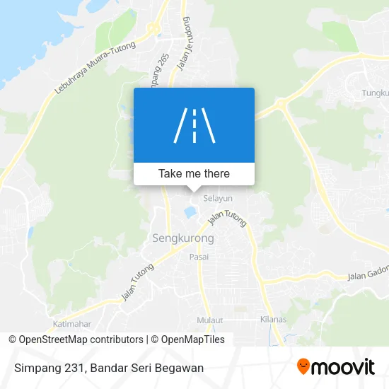 Simpang 231 map