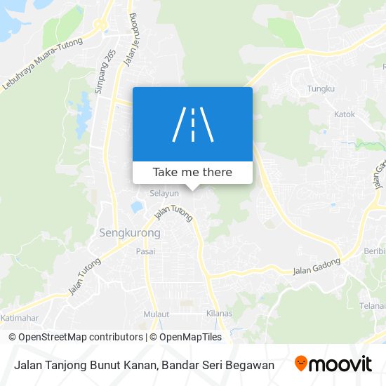 Jalan Tanjong Bunut Kanan map