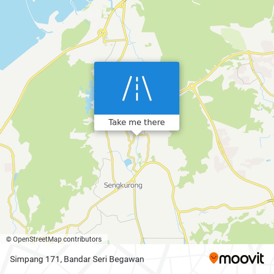 Simpang 171 map