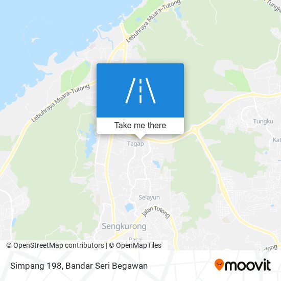 Peta Simpang 198