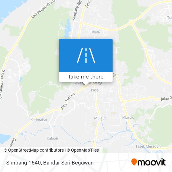 Peta Simpang 1540