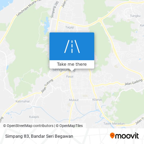 Simpang 83 map