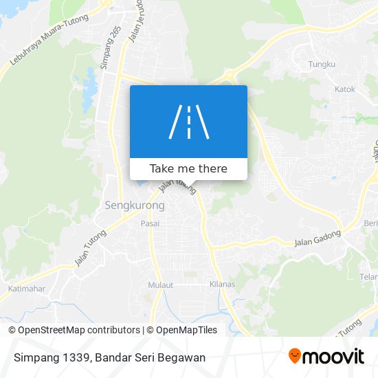 Peta Simpang 1339