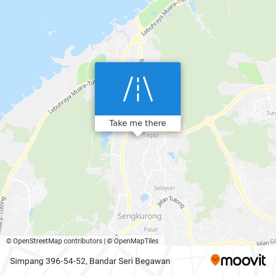 Simpang 396-54-52 map