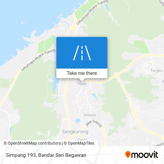 Simpang 193 map