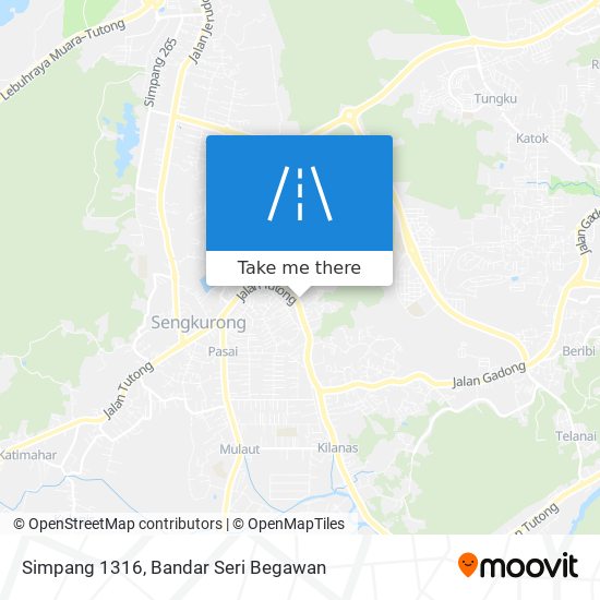 Peta Simpang 1316