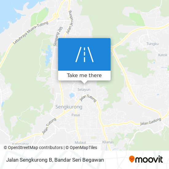 Peta Jalan Sengkurong B