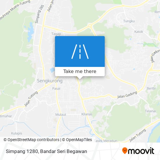 Simpang 1280 map