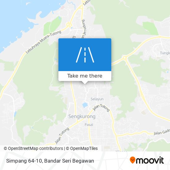 Simpang 64-10 map