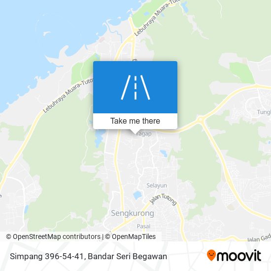 Simpang 396-54-41 map