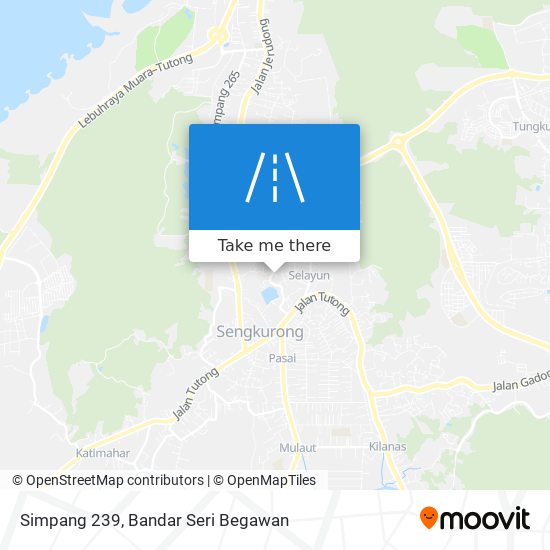 Simpang 239 map