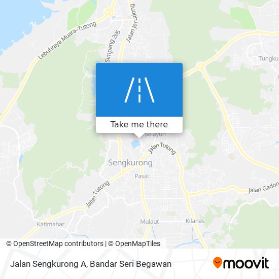 Jalan Sengkurong A map