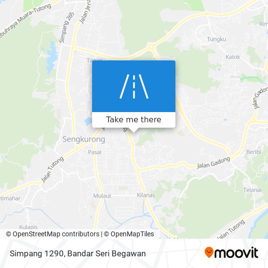 Simpang 1290 map