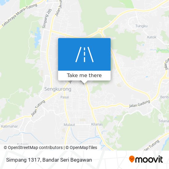 Peta Simpang 1317