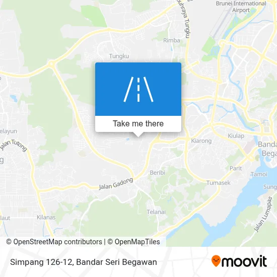 Simpang 126-12 map
