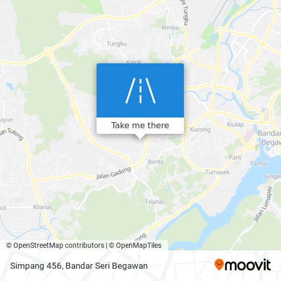 Simpang 456 map