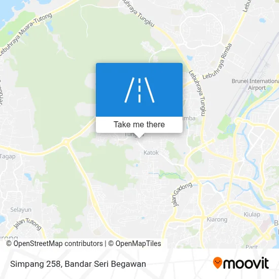 Simpang 258 map