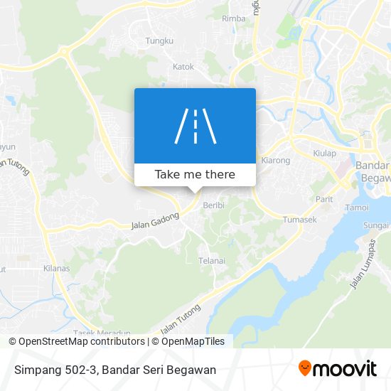 Simpang 502-3 map