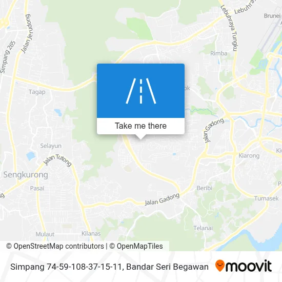 Simpang 74-59-108-37-15-11 map