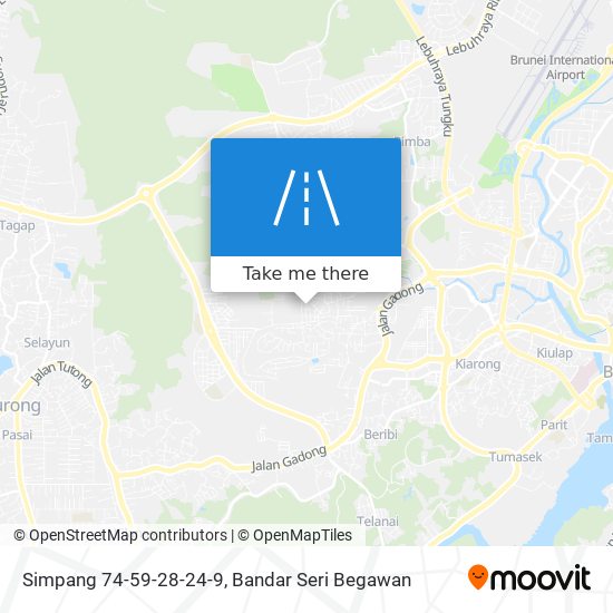 Simpang 74-59-28-24-9 map