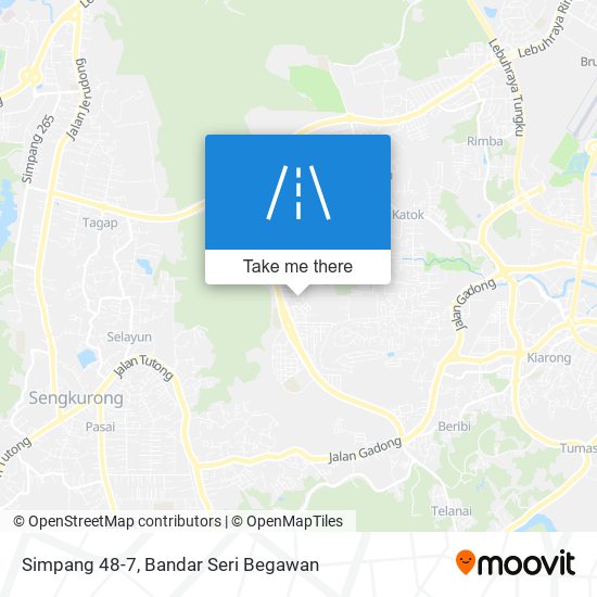 Simpang 48-7 map