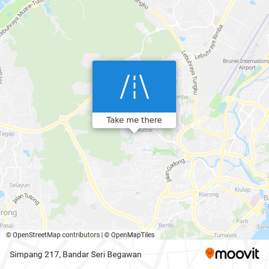 Simpang 217 map