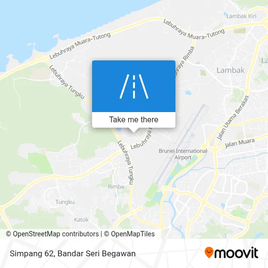 Simpang 62 map