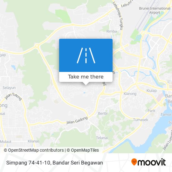 Simpang 74-41-10 map