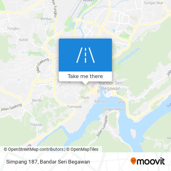 Simpang 187 map