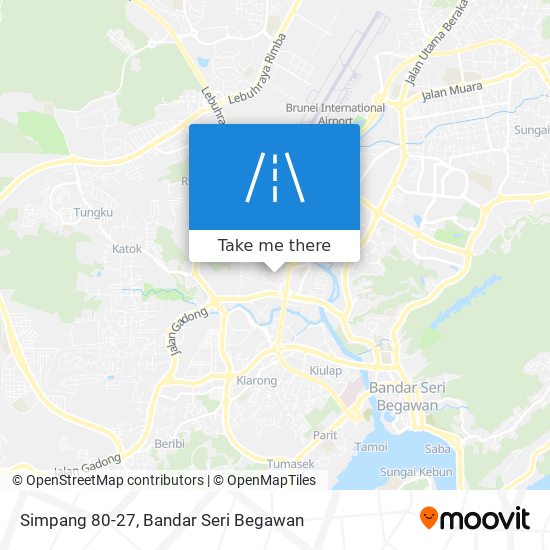 Simpang 80-27 map