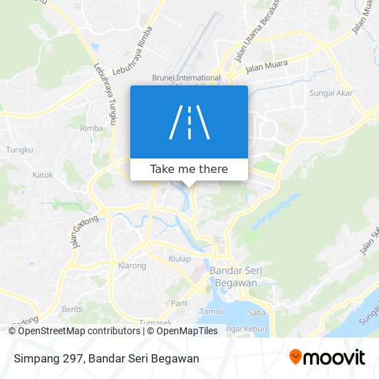 Simpang 297 map