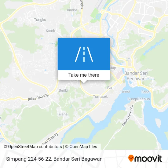 Simpang 224-56-22 map