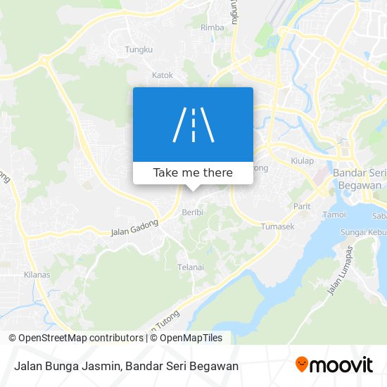Jalan Bunga Jasmin map